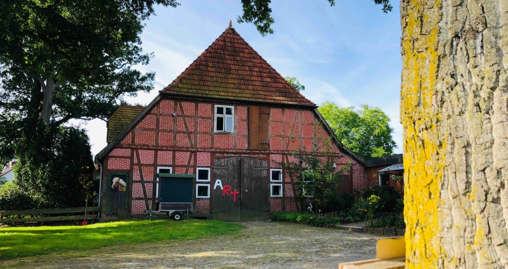 Meine erste Ausstellung: Ein Wochenende der Kunst und Begegnungen auf dem Garlstorfer&nbsp;Kunstfest